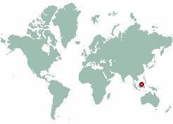 Muara in world map